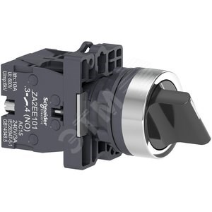 XA2ED33 Переключатель с фиксацией короткая ручка 3 позиции 2НО (уп.10шт.) Schneider Electric XA2ED33 - фото 625475