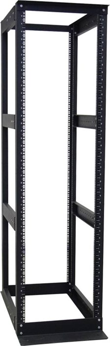 ORV2A-3068-RAL9005 Открытая стойка 19-дюймовая (19"), 30U, 1485х550х600-800мм(ВхШхГ), двухрамная ORV2A-3068-RAL9005 - фото 625583