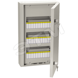MKM11-N-36-54-Z TITAN 3 ЩРн-36з-0 74 У2 IP54 330x540x120мм (ШхВхГ) с замком Корпус металлический IEK® MKM11-N-36-54-Z - фото 625628
