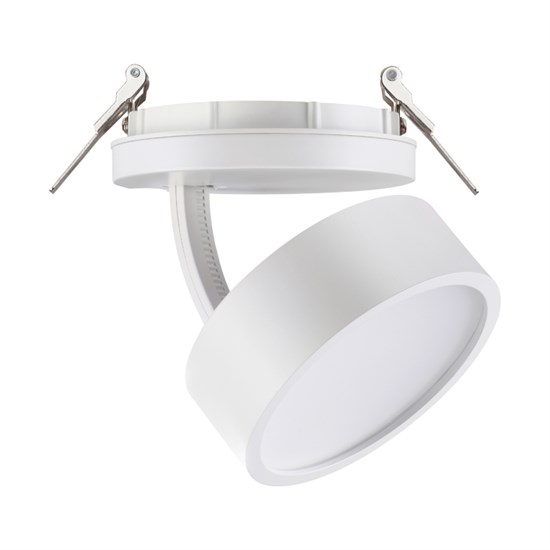 357879 NT18 104 белый Встраиваемый светильник IP20 LED 3000К 25W 220-240V PROMETA NOVOTECH 357879 NT18 104 белый - фото 625644