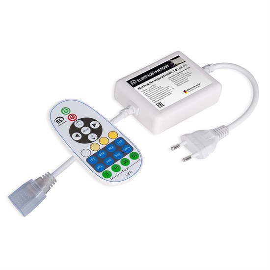 LSC 007 Контроллер для светодиодной ленты Premium мультибелый с ПДУ 220V (радио) Elektrostandard a041348 - фото 625893