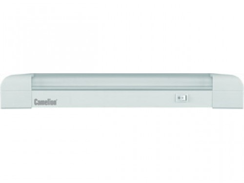 WL-3011 10W T8 230V Светильник люминесцентный линейный с выкл. 413x67х35мм (уп.20шт.) Camelion WL-3011 10W - фото 625943