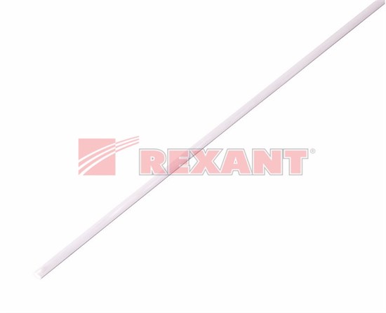 FD 21-0001 Трубка термоусаживаемая ТТУ(ТУТ) 10/5 белая (1м) (уп.50/800м.) REXANT FD 21-0001 - фото 626047
