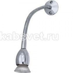 15066 DL131 MR16 50W G5.3 хром Светильник настенный на гибком основании (уп.10/100шт.) FERON 15066 - фото 626064