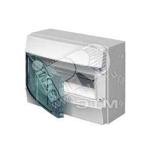 1SLM006501A1202 Mistral65 Бокс настенный ЩРН-П 12М прозрачная дверь IP65 с клеммами ABB 1SLM006501A1202 - фото 626189