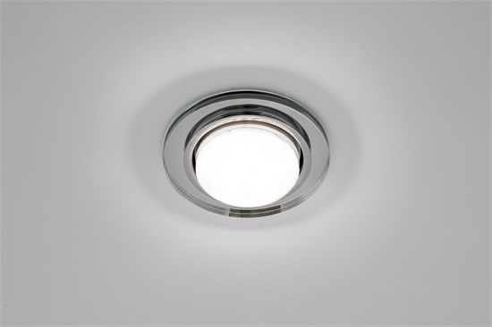 CRYSTAL GX53 1 прозрачный Cветильник встраиваемый Max Light CRYSTAL GX53 1 прозрачный - фото 626300