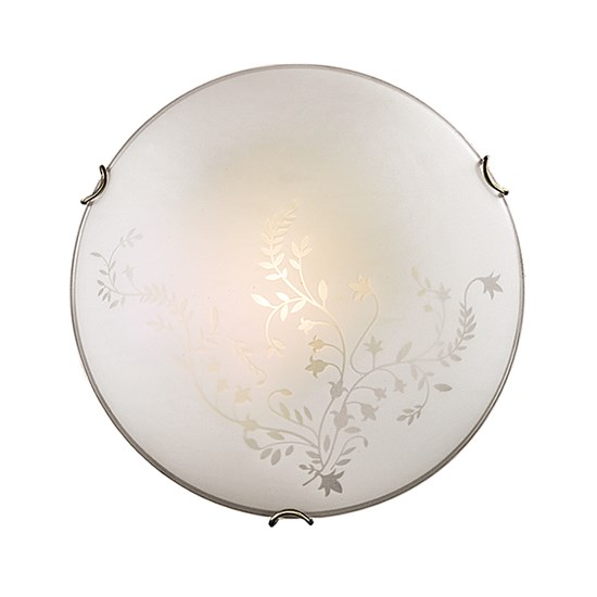 118/K GLASSI SN 104 Светильник стекло/белое E27 2*60Вт D300 KUSTA SONEX 118/K - фото 626311