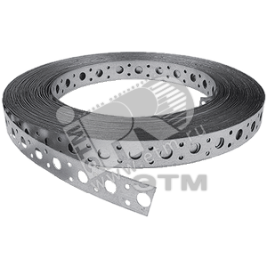 CLP1M-LP-12-055 Лента монтажная перфорированная 12х0,55мм (уп.25м.) IEK® CLP1M-LP-12-055 - фото 626333