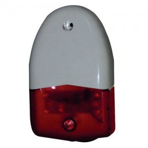 ПКИ-СП12С Феникс-С (красный) оповещатель свето-звук 12V 50mA 100дБ (120х73х35) для помещений 706117 - фото 626389