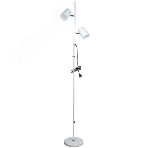ULM-T600 2х6W/4500K/DIM WHITE Светильник напольный (Торшер). Цвет белый. Uniel™ (Китай) UL-00010175 - фото 626435