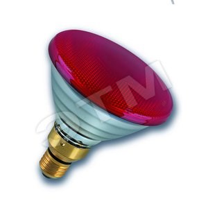 007656/PAR38 Red 80W 240V FL E27 706307 - фото 626508