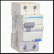 AD870J Дифф. авт. выкл. 1P+N 4.5kA C-20A 30mA AC HAGER (Германия) AD870J - фото 626566