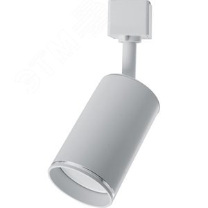 32473 AL155 ДПО-50w GU10 без лампы IP40 GU10 белый Светильник трековый на шинопровод (уп.50шт.) FERON (Китай) 32473-1 - фото 626636