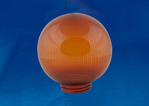 UFP-P200A BRONZE Рассеиватель призматический (с насечками). Диаметр - 200мм. Цвет - бронзовый. UFP-P200A BRONZE - фото 626703