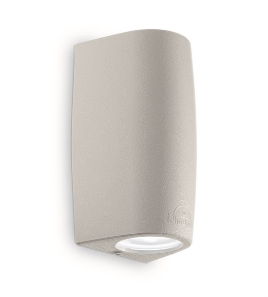 147796 Keope AP2 Small Grigio, серый Уличный настенный светильник IDEAL LUX 147796 Keope AP2 Small Gr - фото 626870