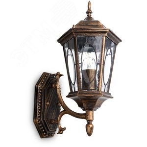 11327 PL160 60W 230V E27 черное золото Светильник садово-парковый (уп.6шт.) FERON (Китай) 11327 - фото 627017