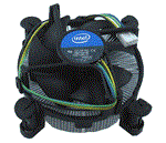 Вентилятор для процессора INTEL Original CPU Fan Cooler for Socket 1156/1155/1150 (Aluminium) 80W (E E97379-001 - фото 627124