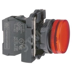 XB5AVM4 Лампа сигнальная Ø22мм 230/240V красная (уп.5шт.) Schneider Electric XB5AVM4 - фото 627221