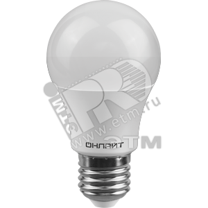 71649 OLL-A60-10-230-2.7K-E27 ОНЛАЙТ Лампа светодиодная 10W 2700K 230V E27 (уп.100шт.) Navigator 71649 OLL-A60-10-230-2.7K-E27 - фото 627330