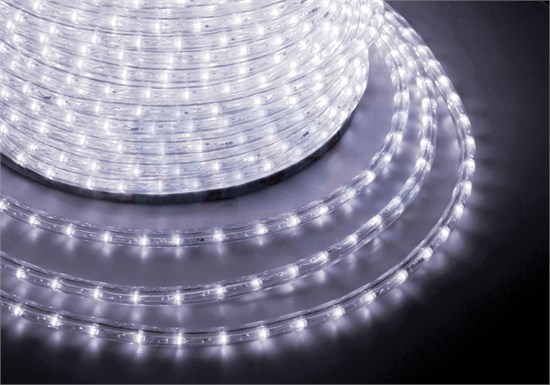 121-325 Дюралайт LED, свечение с динамикой, 3W - белый (бухта 100м.) Neon-Night 121-325 - фото 627346