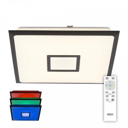 CL703K55RGB Белый/Венге Светильник потолочный LED с пультом Старлайт Citilux (Дания) CL703K55RGB - фото 627386