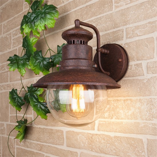 Talli D GL 3002D брауни Cветильник настенный уличный (уп.6шт.) Elektrostandard Talli D GL 3002D брауни - фото 627418