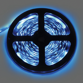 S2LB05ESB Ecola LED strip STD 4,8W/m 12V IP20 8mm 60Led/m Blue Лента св/д, катушка 5м.(уп.50шт.) S2LB05ESB - фото 627674