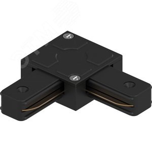 41737 LD1007 черный Коннектор угловой для шинопровода CAB1005 (уп.100шт.) FERON (Китай) 41737 - фото 627735