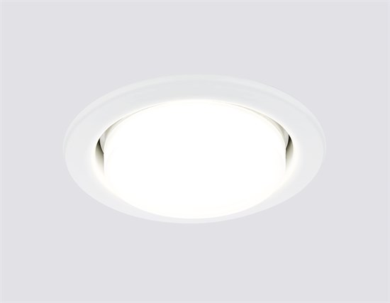G101 W GX53 белый GX53+CLASSIC Светильник встраиваемый (уп.100шт.) Ambrella Light G101 W - фото 627811