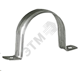 sm-2-25-26 PROxima СМД 25-26 Скоба металл. двухлапковая Ø25-26мм (уп.100шт.) EKF sm-2-25-26 - фото 627842