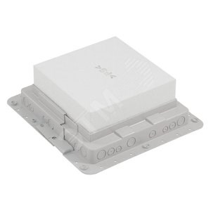 89631 DLP/Mosaic Монтажная коробка пластик для напольных лючков на 18 модулей Legrand (Франция) 089631 - фото 627923