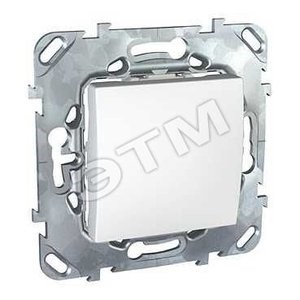 MGU5.203.18ZD Unica Одноклавишный переключатель (сх.6), белый (уп.10шт.) Schneider Electric MGU5.203.18ZD - фото 628151
