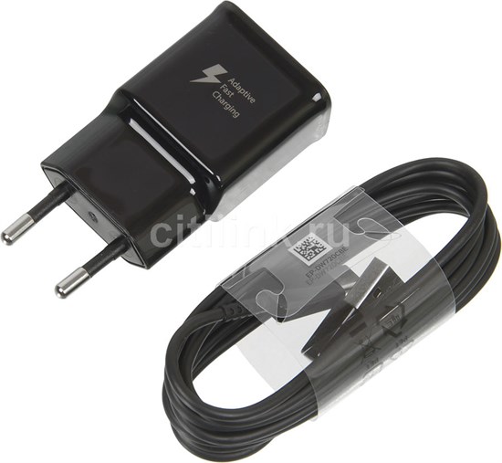 EP-TA20EBECGRU Сетевое зарядное устройство, USB, USB type-C, 2A, черный Samsung EP-TA20EBECGRU - фото 628721