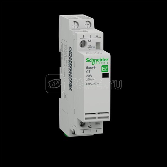 EZ9C32220 Easy 9 Контактор модульный CT 20A 2НО 230/250В АС 50Гц Schneider Electric EZ9C32220 - фото 628851