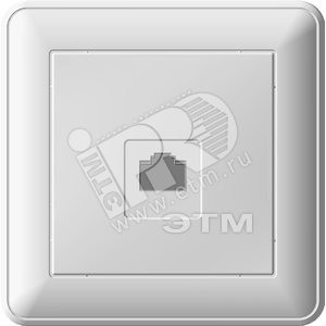 RSI-152K5E-18 Wessen 59 Розетка компьютерная RJ45 Cat. 5e,1 гнездо, в сборе, белая (уп.10шт.) Schneider Electric RSI-152K5E-18 - фото 628908