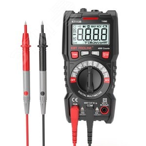 79125 KT 113B PROLINE Мультиметр цифровой с True RMS и автоматическим выбором режимов и пределов измерений КВТ (Китай) 79125 - фото 628928