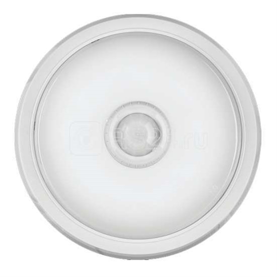 61184 OBL-R1-10-4K-WH-IP40-LED-SNR Светильник светодиодный ДБП-10w с датчиком 4000К 800Лм IP40 круглый пластиковый белый (уп.20шт.) ОНЛАЙТ 61184 - фото 628970