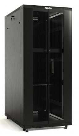 TTB-4281-DD-RAL9004 Шкаф напольный 19-дюймовый, 42U, 2055x800х1000 мм (ВхШхГ) Hyperline TTB-4281-DD-RAL9004 - фото 629131