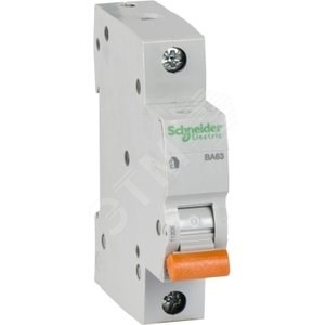11205 DOMOVOY Выключатель автоматический 1п 25A C ВА63 4.5кА (уп.12шт.) Schneider Electric 11205 - фото 629199
