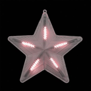 26799 LT030 Световая фигура 230V 70LED красный, 0,8W, 20mA, шнур 1,5мх0,5мм, IP20 (уп.12шт.) FERON 26799 - фото 629314