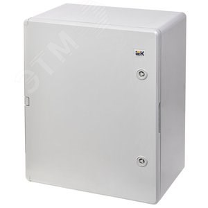 MKP93-N-504024-65 ЩМПп 500х400х240мм (ВхШхГ) УХЛ1 IP65 Щит с монтажной панелью пластиковый с серой дверью IEK® MKP93-N-504024-65 - фото 629332
