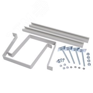 YKK-0-126 Комплект крепления металлокорпуса к столбу скобой IEK® YKK-0-126 - фото 629452