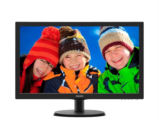 Монитор 21,5" Philips 223V5LSB2 1920x1080 TN LED 16:9 5ms VGA 10M:1 90/65 200cd Glossy-Black 223V5LSB2/10 - фото 629525