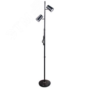 ULM-T600 2х6W/4500K/DIM BLACK Светильник напольный (Торшер). Цвет черный. Uniel™ (Китай) UL-00010174 - фото 629701