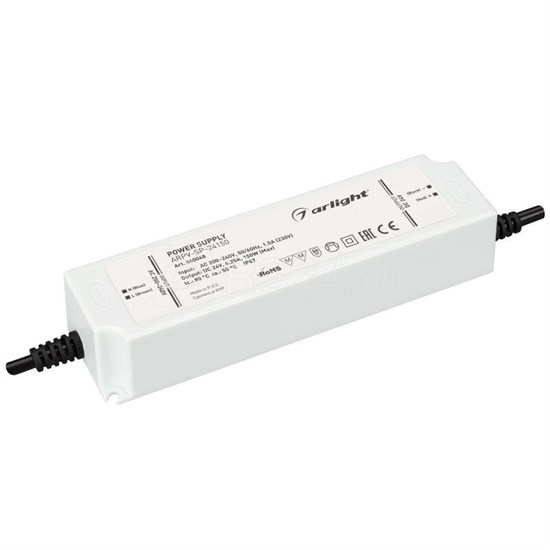 040048 ARPV-SP-24150 24V, 6.25A, 150W, IP67 Пластик, 5 лет Блок питания Arlight (Россия) 040048 - фото 629707