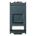 16357 РОЗЕТКА RJ45 POUYET CAT 5 UTP T568A/B СЕРАЯ (уп.10шт.) VIMAR IDEA 711327 - фото 629736