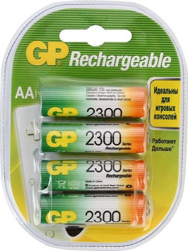 230AAHC/R6 Ni-MH BL2 Аккумулятор R6 2300mAh GP 711345 - фото 629746