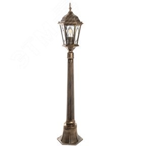 11332 PL165 60W 230V E27 черное золото Светильник садово-парковый (уп.6шт.) FERON (Китай) 11332 - фото 629769
