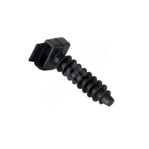 plc-fti-6b 6х35мм черный Дюбель для ремешков (уп.100шт.) EKF plc-fti-6b - фото 629827