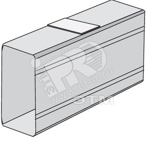 00833 SGAN Накладка на стык профиля 60мм. (уп.20шт.) ДКС 00833 - фото 629986